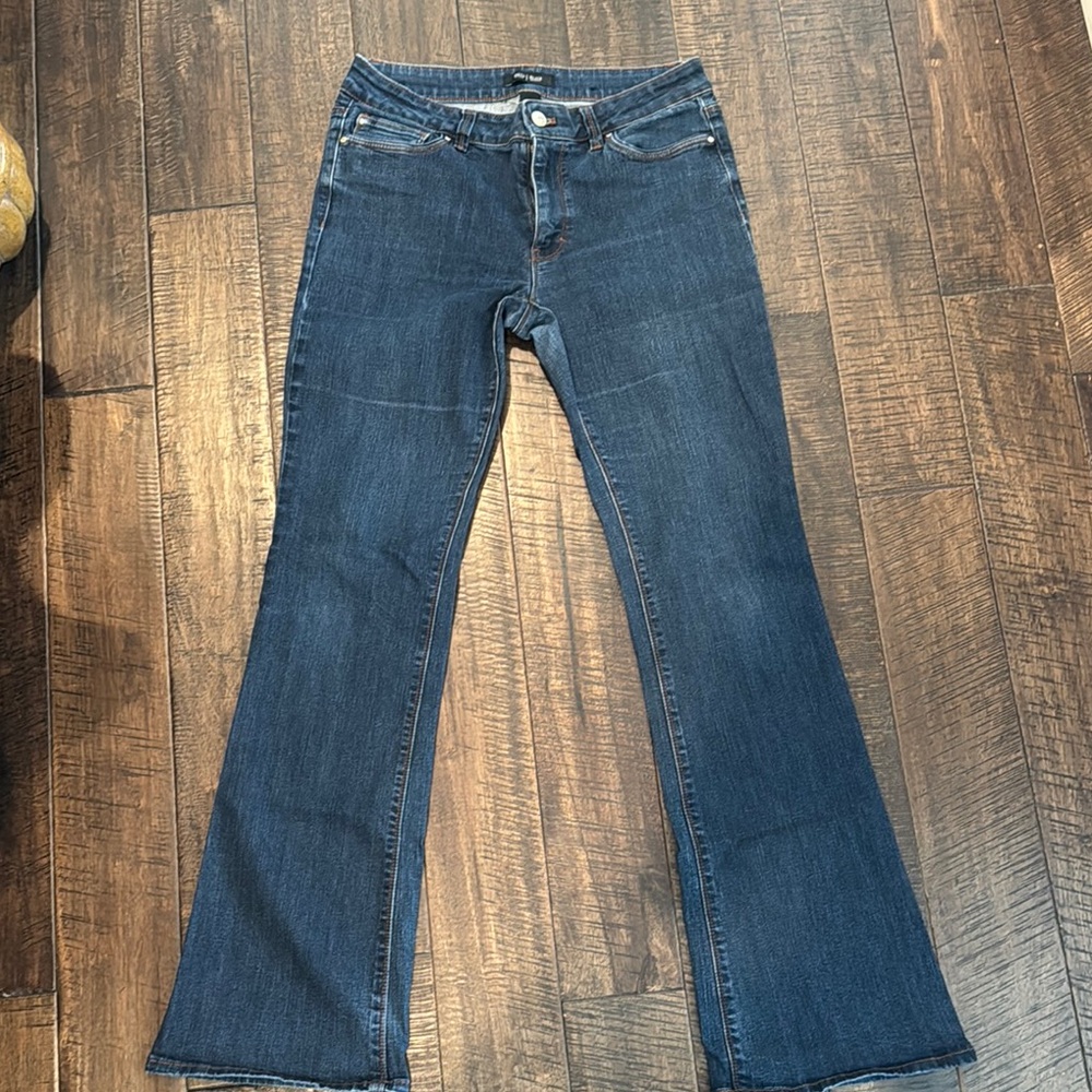 White House Black Market Skinny Flare Blue Women's Jeans size 8